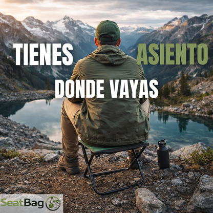 SeatBag™ Riñonera con Asiento 2 en 1