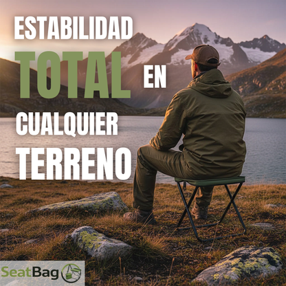 SeatBag™ Riñonera con Asiento 2 en 1